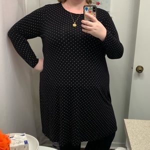 Old Navy Polka Dot Swing Dress 3X